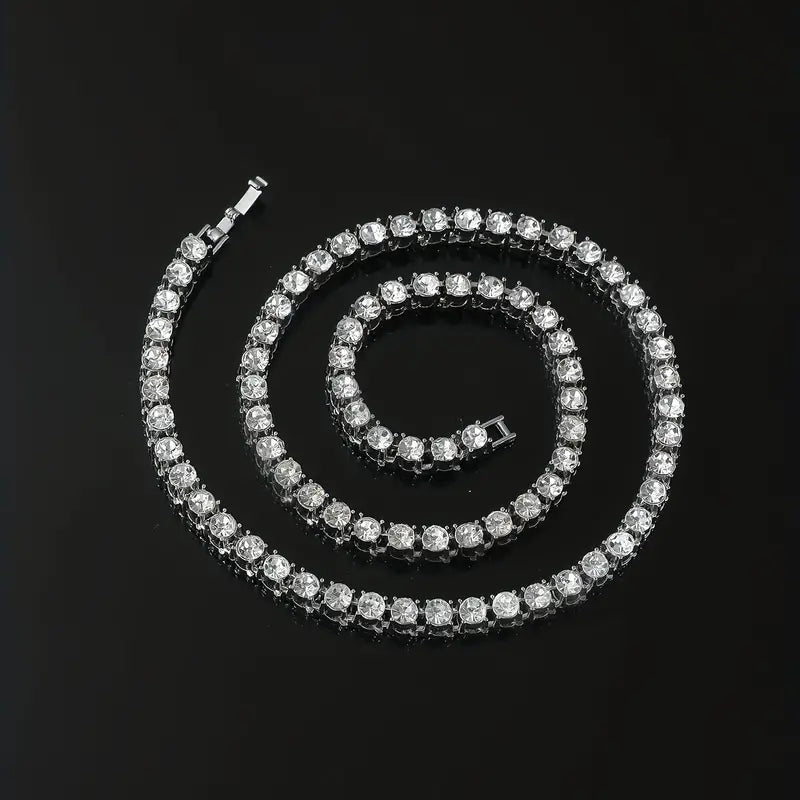 Iced Out Tenniskette 50cm