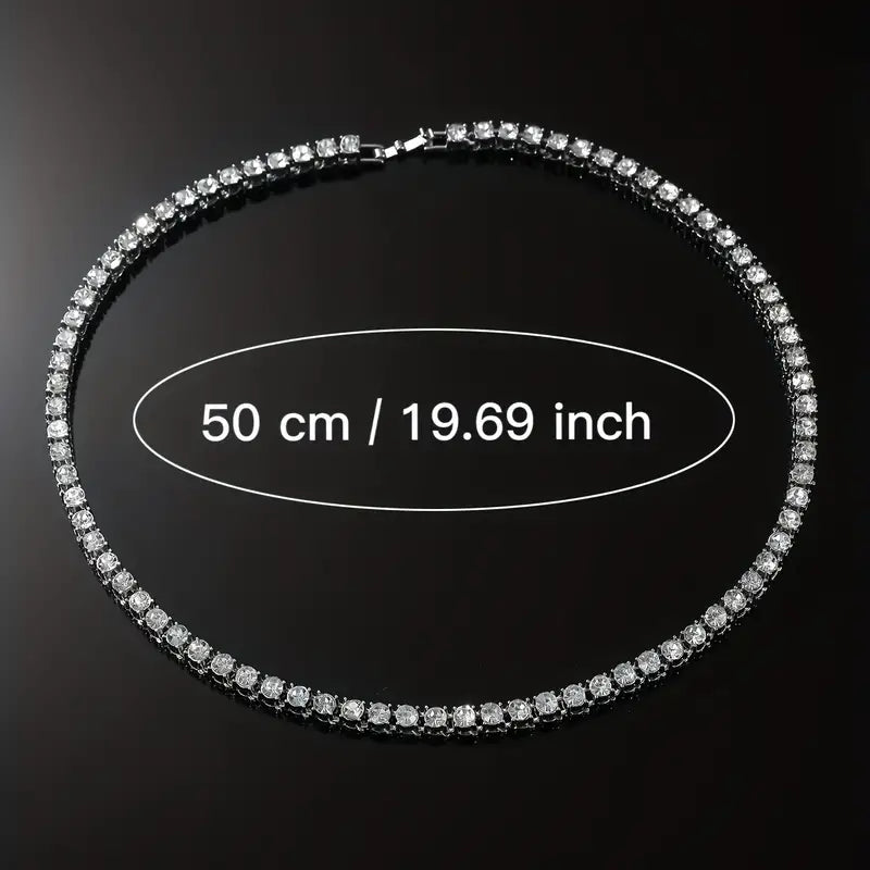 Iced Out Tenniskette 50cm