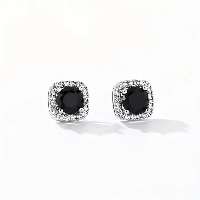 Earring 1 Paar einfache quadratische